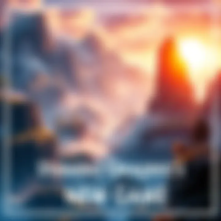 Stunning Graphics of New Game A breathtaking scene from a new video game showcasing vibrant landscapes and detailed characters