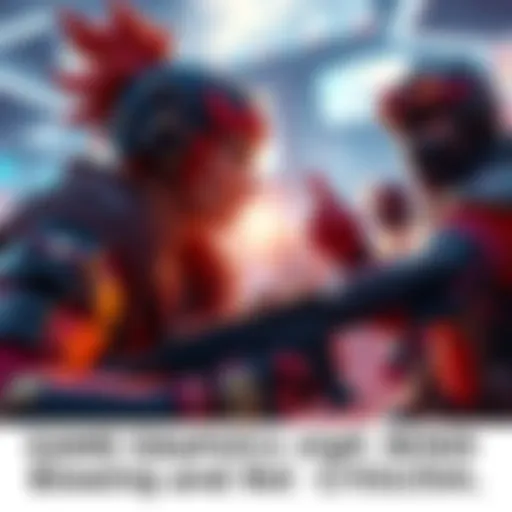 A vibrant scene from the latest game showcasing detailed characters and rich environments