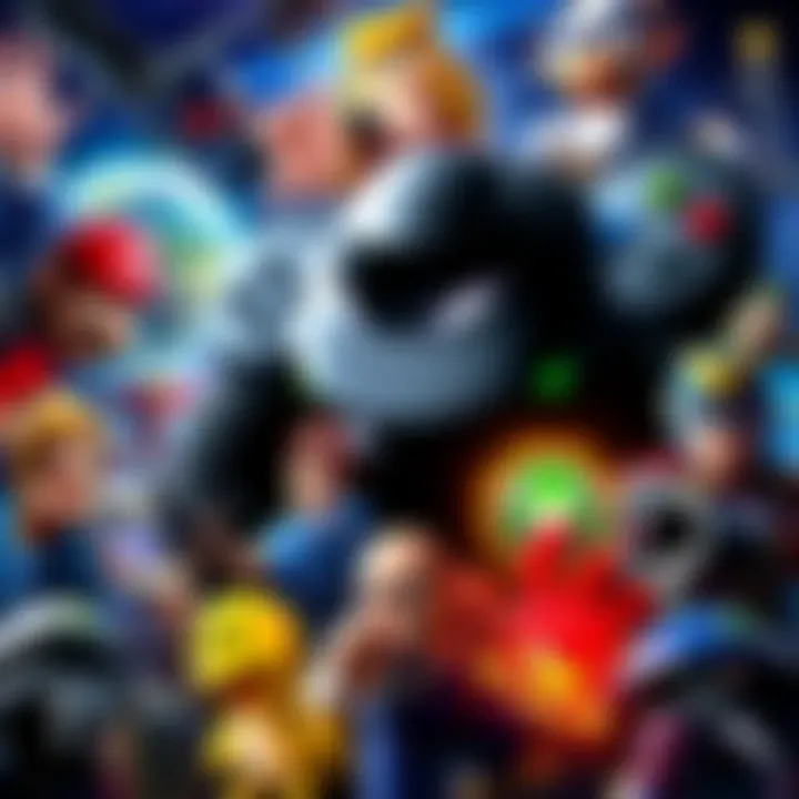 A collage of iconic video game characters and scenes from PS2, GameCube, Xbox, and Dreamcast games showcasing their stunning graphics