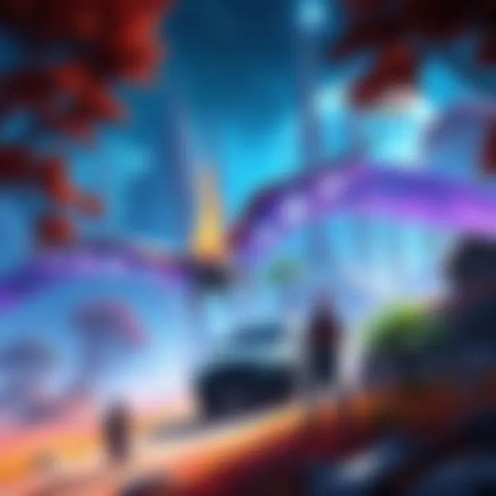 A scene from a linear game showing beautiful graphics and an engaging story setting