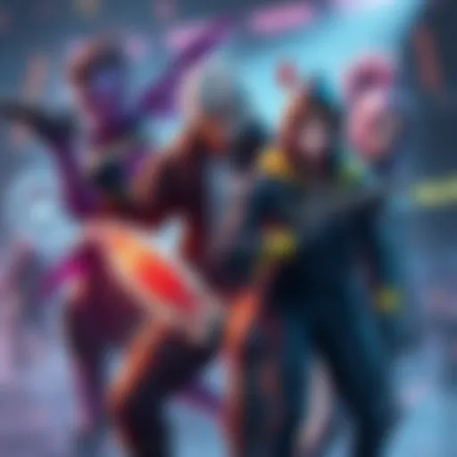 A collection of vibrant video game characters showcasing action poses and colorful designs from games like Devil May Cry 5 and ULTRAKILL.