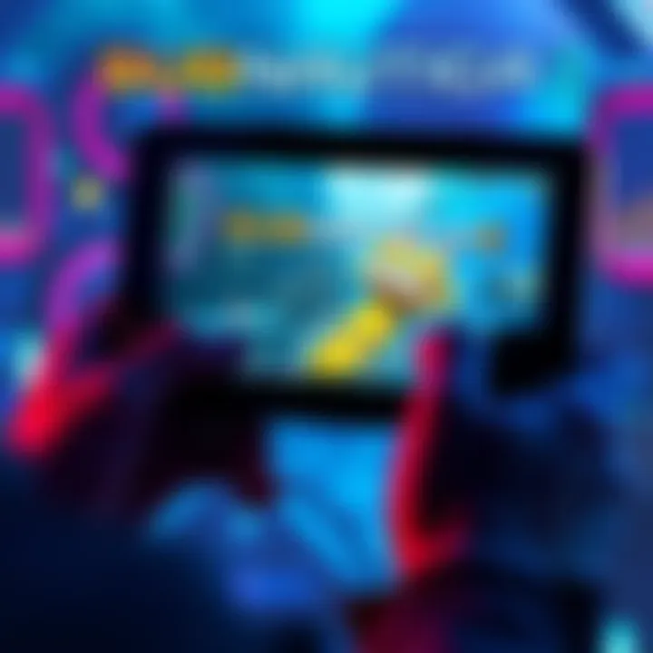 A person playing Subnautica 2 on a Steam Deck handheld gaming console, showcasing the game's graphics and interface.