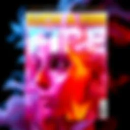 A vibrant magazine cover featuring bold colors and artistic designs that inspire creativity in art and design.