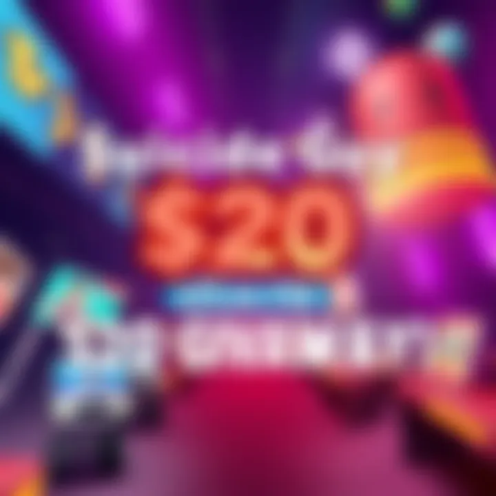 Suicide Guy Giveaway Announcement A bright announcement banner for a $20 giveaway featuring the game Suicide Guy, with vibrant colors and game graphics, encouraging participants to comment for a chance to win.