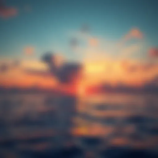 A serene sunset casting warm colors over the ocean, symbolizing endings and reflections on life.