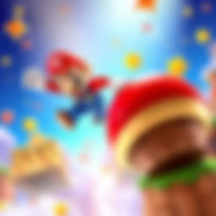 Mario jumping with new features in Super Mario Odyssey version 1.4.1