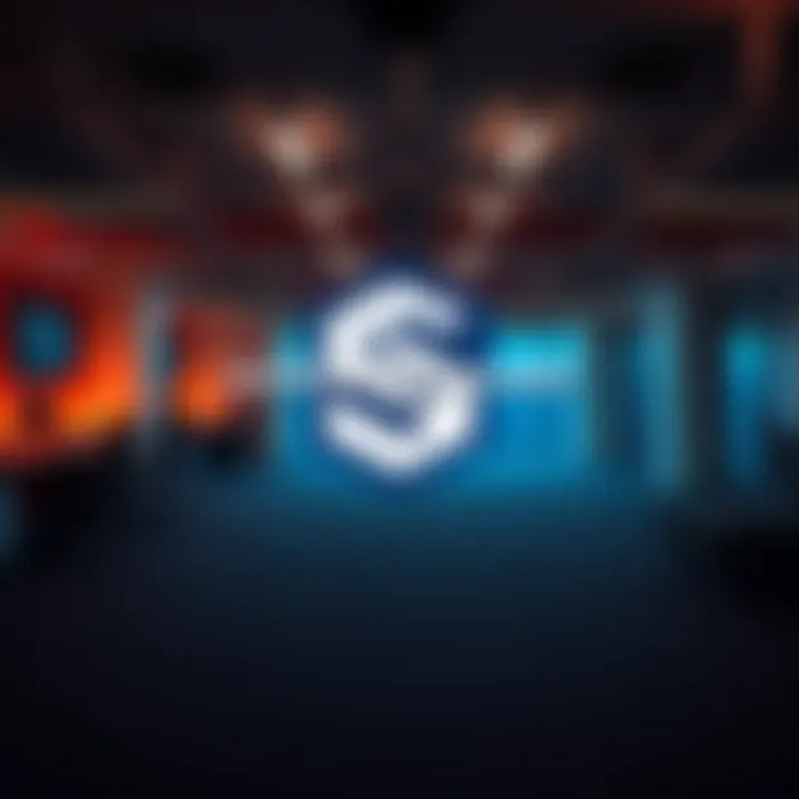 Supermassive Games Layoffs Graphic showing Supermassive Games logo with a backdrop of an empty office space symbolizing layoffs