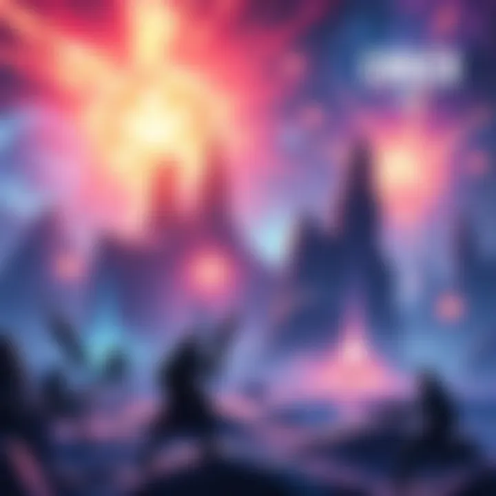 A vibrant scene showcasing the new Supernova features in Ember, highlighting exciting gameplay and enhancements for players.