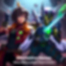 Support heroes in action Alternative support heroes like Illari and Lucio working together in a team fight without Moira