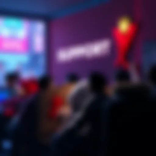 Fans sharing reviews and feedback for Swery's new game Hotel Barcelona with plushies and game visuals in the background