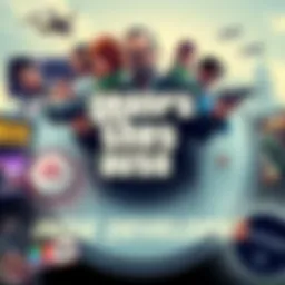 A graphic showing various indie game titles and developers promoting their games over major titles like GTA 6, emphasizing support for small studios.