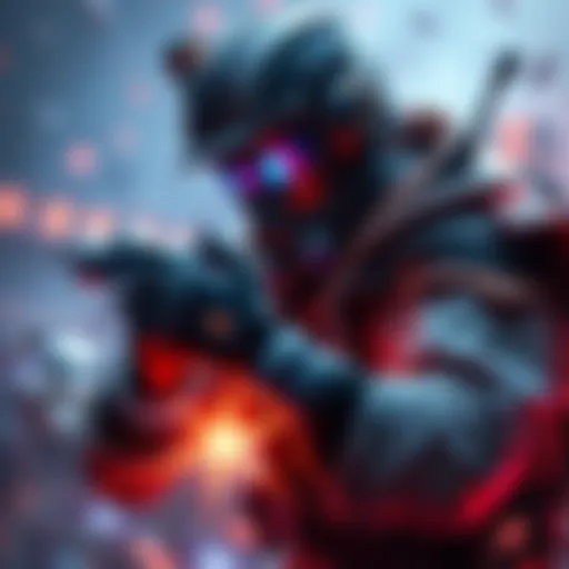 A character healing a teammate in a multiplayer game, demonstrating teamwork and support roles, with vibrant game graphics.