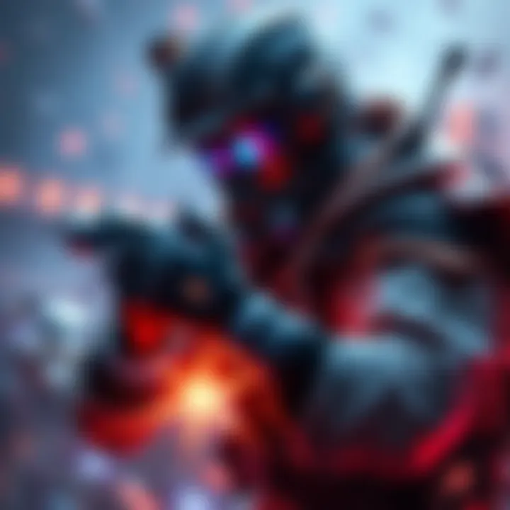 A character healing a teammate in a multiplayer game, demonstrating teamwork and support roles, with vibrant game graphics.