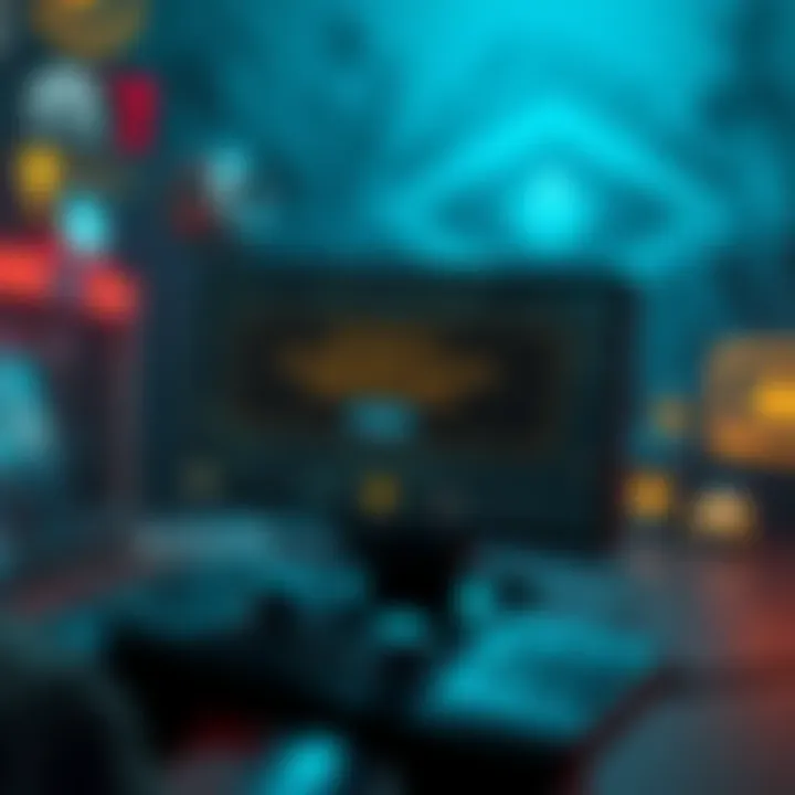 A player receives an unexpected message on their screen after long gameplay, surrounded by game graphics and icons, showcasing a non-combat scenario.