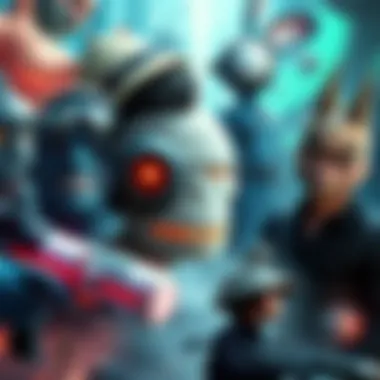 A collection of bizarre game scenes showcasing dreamlike visuals and odd characters, representing fever dream games.