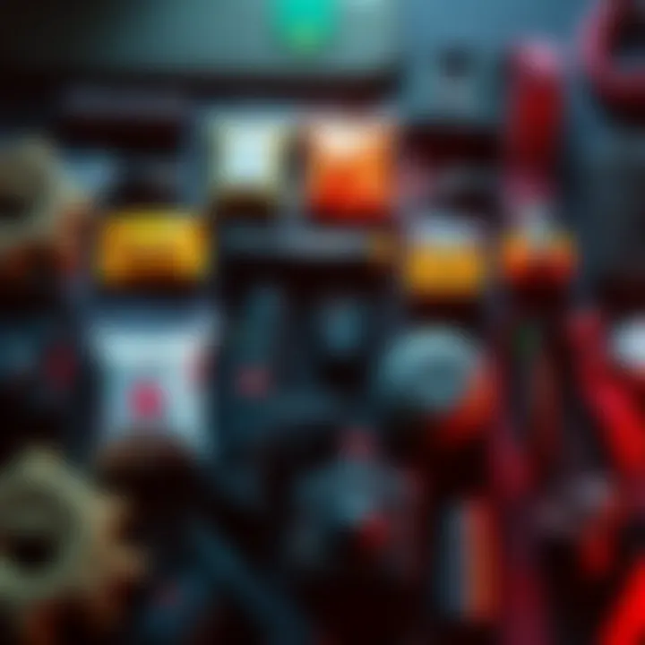 Survival Gear in Quick Use Slots Display of survival items including herbal bandages, shield rechargers, and seekers placed in Quick Use slots