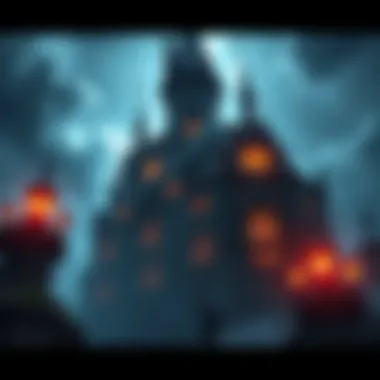 Survival Strategies Against Mr. X and Jack Baker A character hiding in Castle Dimitrescu while Mr. X and Jack Baker search nearby