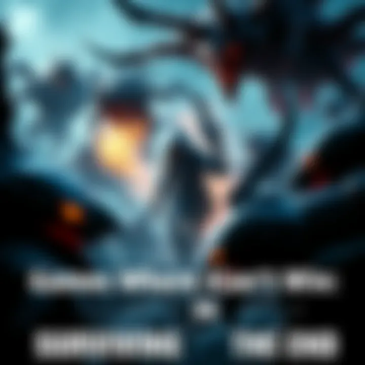 Survival in a Strategy Game A player character surrounded by hostile creatures in a real-time strategy game, showcasing intense survival gameplay.