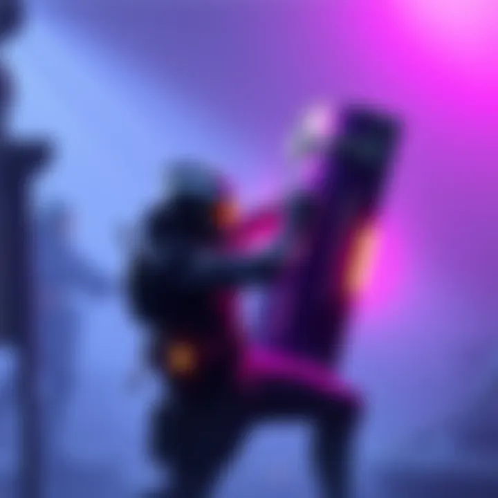 A player character battles against a purple shield in Cryo gameplay, showcasing tactics to overcome obstacles.