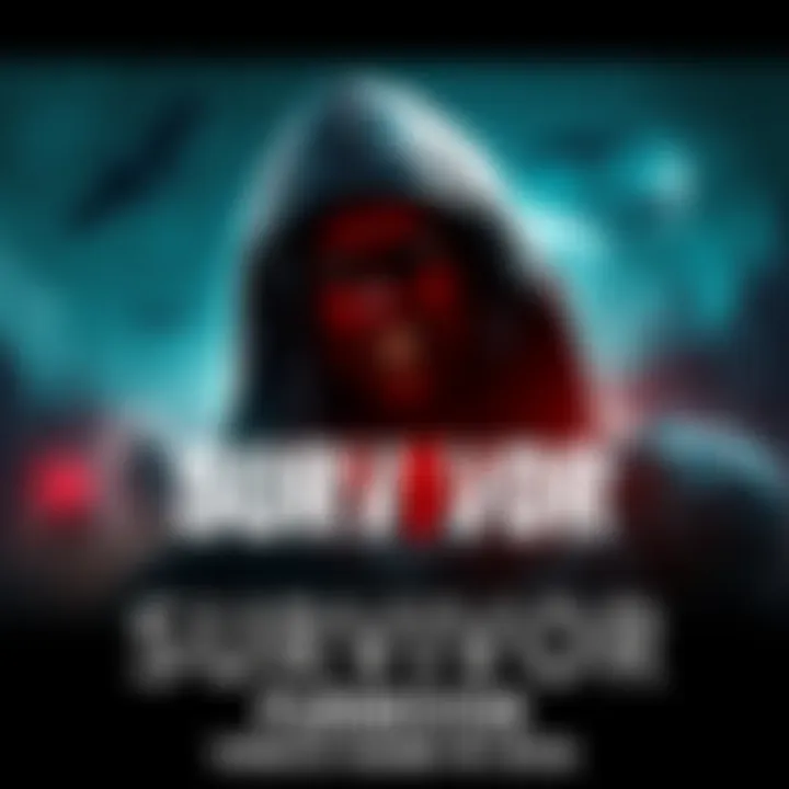 Survivor Game Remake Concept Art A digital artwork of a modern remake concept featuring characters and scenes inspired by the original Survivor game, showcasing updated graphics and horror elements.