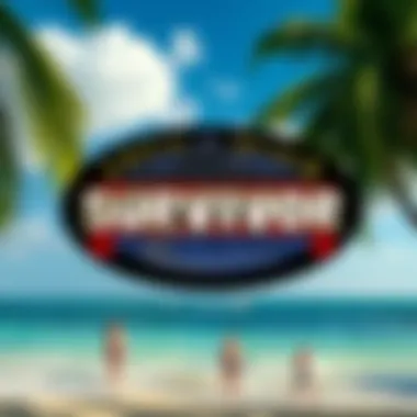 Graphic showing the Survivor logo with a tropical backdrop and the text 'No Jason this Season'