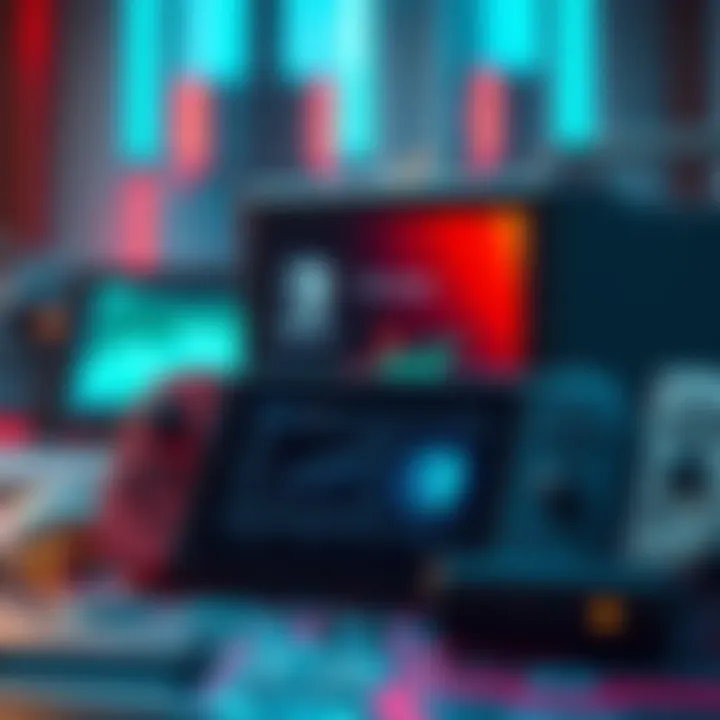 Switch SOC Performance An overview of the Switch SOC showcasing its CPU and GPU performance metrics with graphs and hardware details.