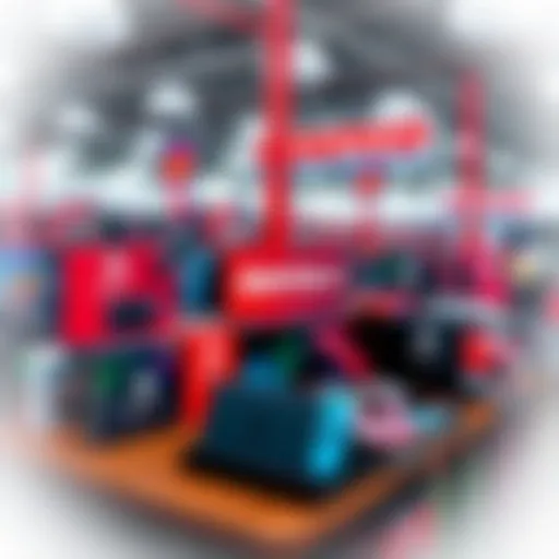 A display of Switch 2 bundles available for purchase at Costco.com, showcasing game consoles and accessories, inviting gamers to buy online.