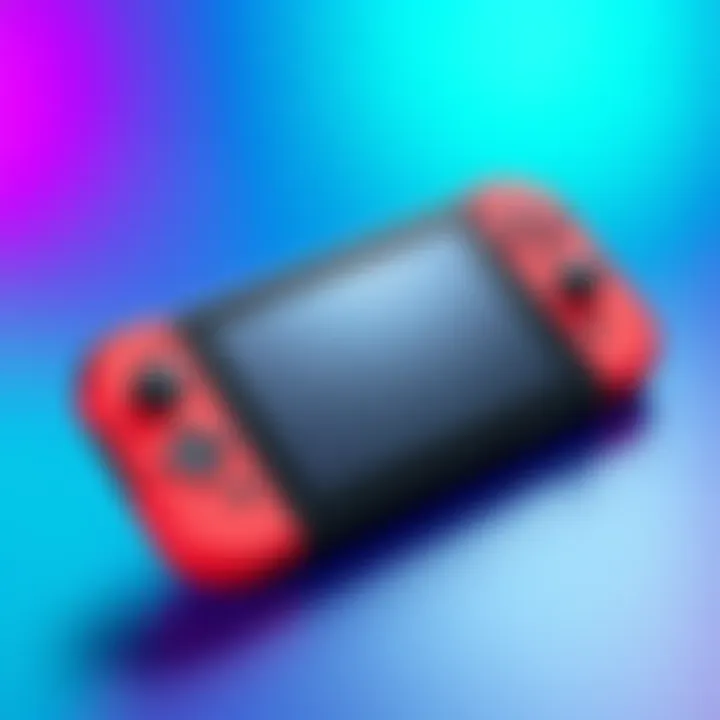 Close-up of the Switch 2 JSAUX Split Protective Case showing its design and texture