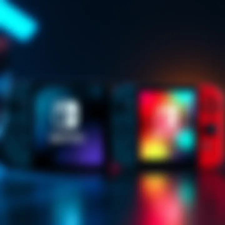 Side by side view of Nintendo Switch 2 and Switch OLED highlighting their designs and screens