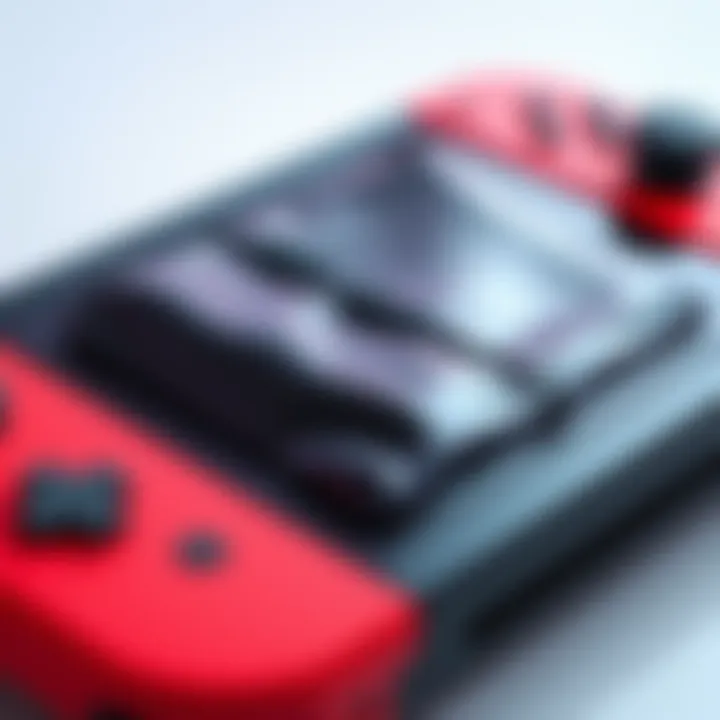 A close-up view of a swollen battery from the Nintendo Switch 2, showing distortion and raised edges