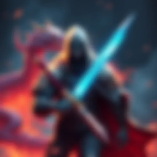 A player discussing sword enhancements with a focus on faith and ancient dragon enchantments.