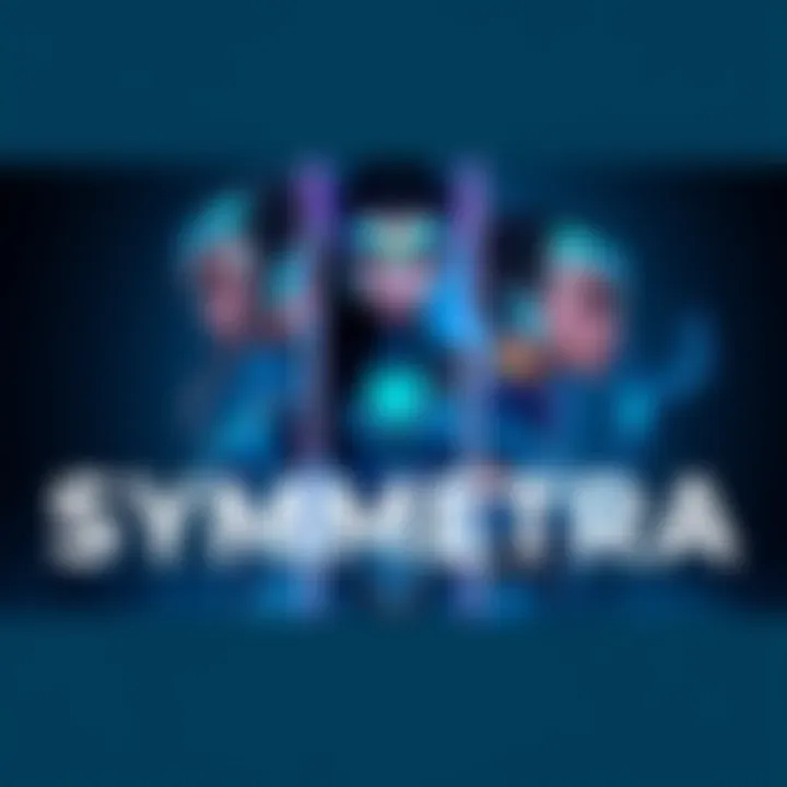A visual representation of Symmetra showcasing her changes from her early to her latest version, highlighting her new abilities and design features.