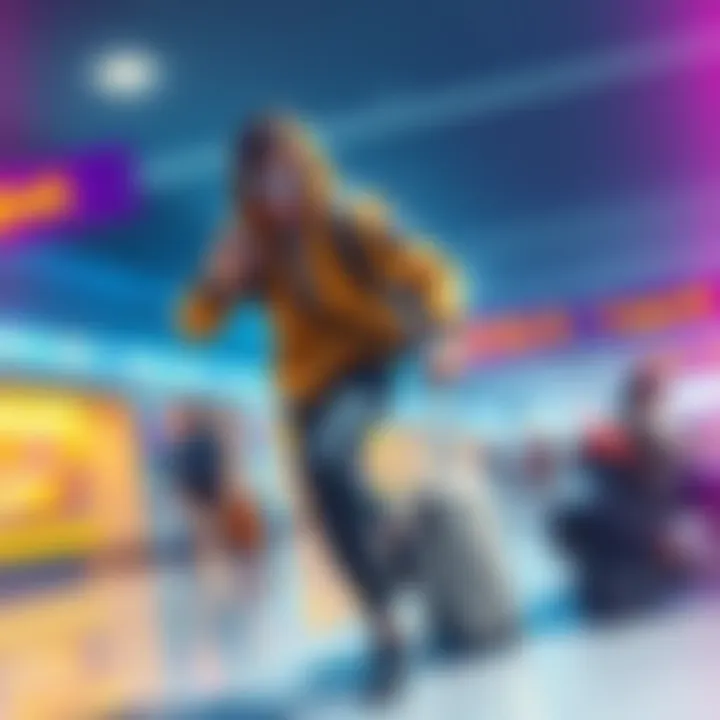 Fortnite star Sypherpk in a hurry at the airport, racing to catch his flight, with fans capturing the moment on their phones.