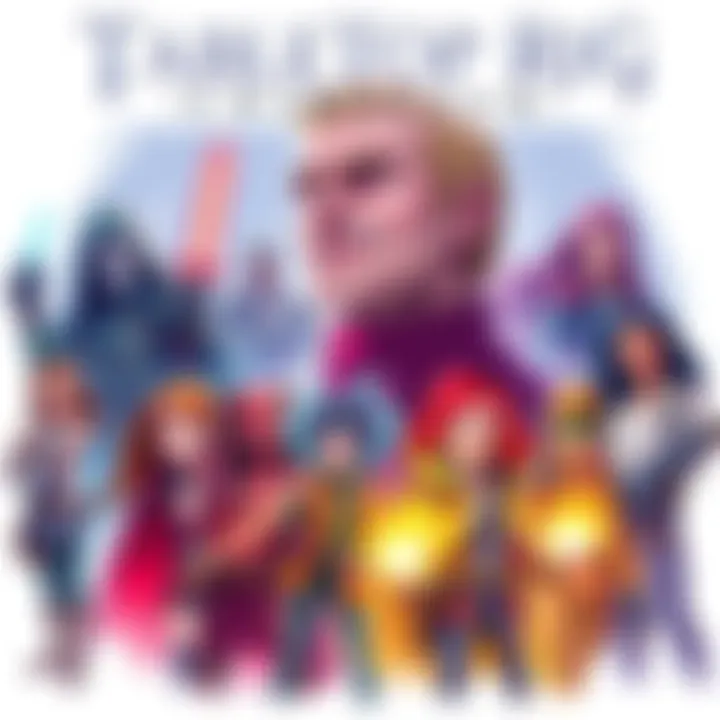 A variety of unique and colorful character sketches for a tabletop role-playing game, showcasing different personalities and styles.