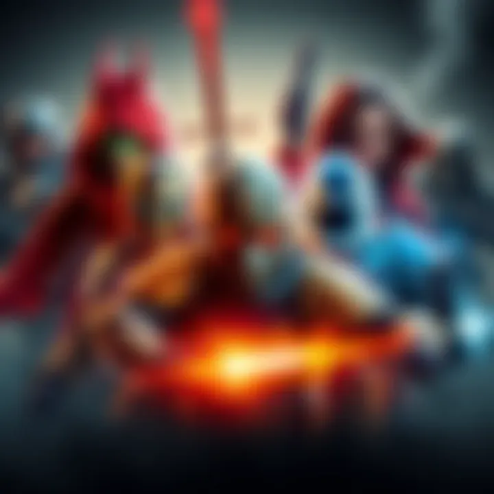 A collage of characters from tactical strategy games similar to XCOM, showcasing unique designs and diverse abilities, emphasizing character leveling and progression.