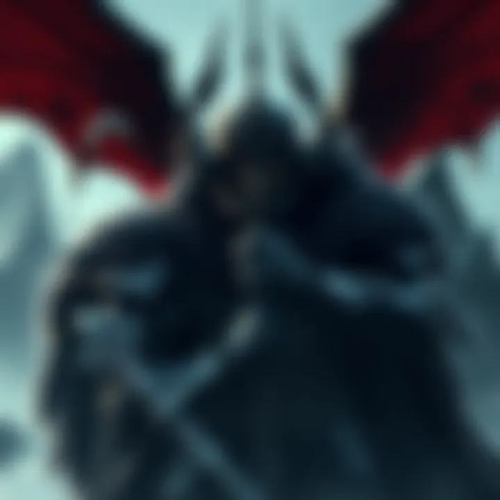 Talion as a Nazgul Talion transformed into a Nazgul, shrouded in dark armor with a menacing presence, while Idril, Baranor, and Torvin observe with surprise and fear.