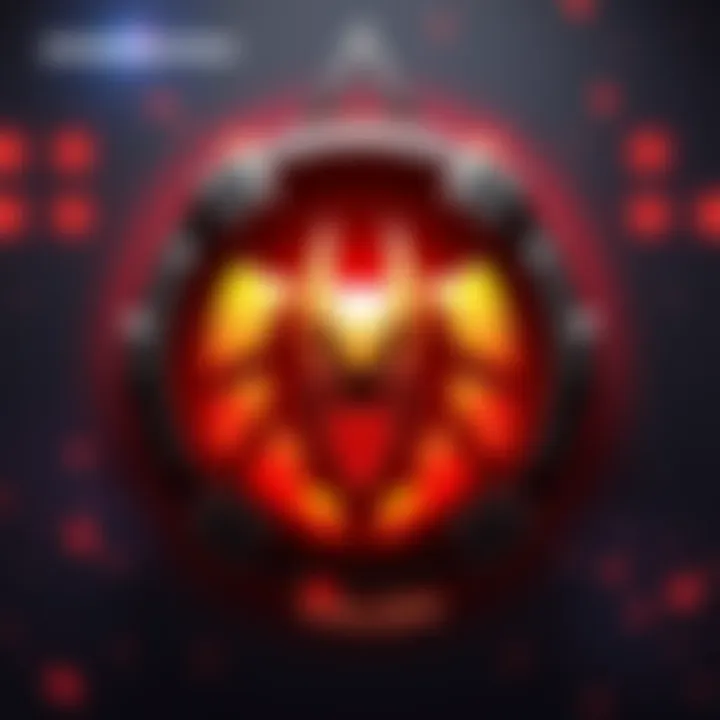 Talon Logo for Overwatch The Talon logo prominently displayed, hinting at upcoming changes in Overwatch's branding and storyline.