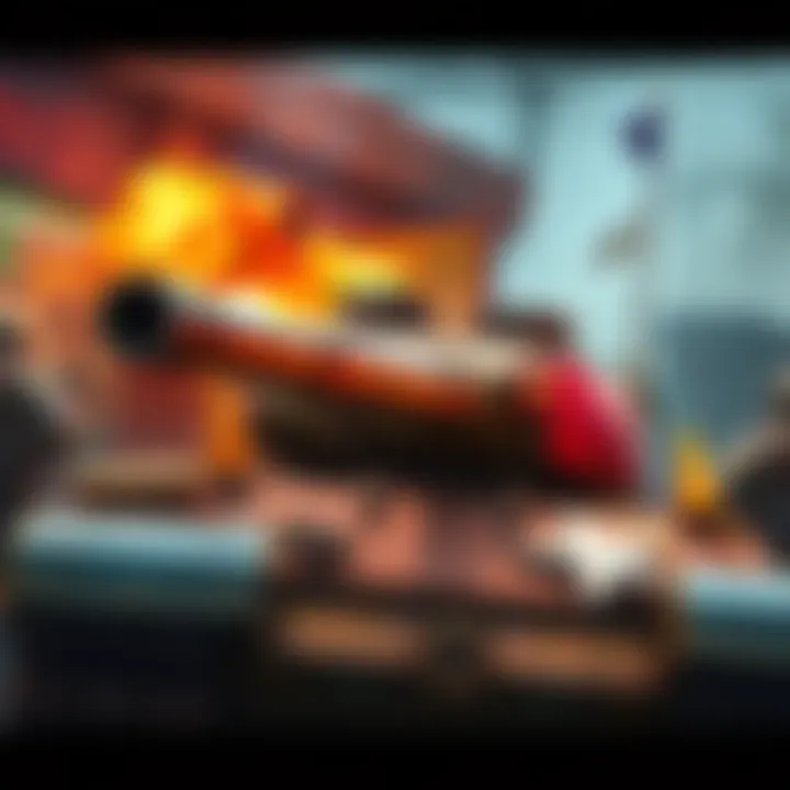 A tank character in a video game helping a new player, showcasing chaotic gameplay and teamwork challenges in Gold ELO matches.