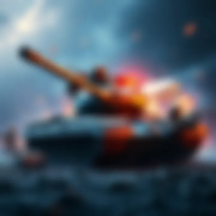 A tank player strategically positioning themselves to counter Mauga in a game, showing teamwork and tactical movement.