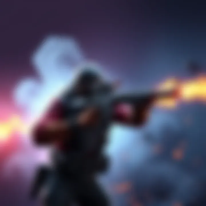 A gamer demonstrating tap firing technique with a hand cannon in Battlefield 6, focusing on accuracy.