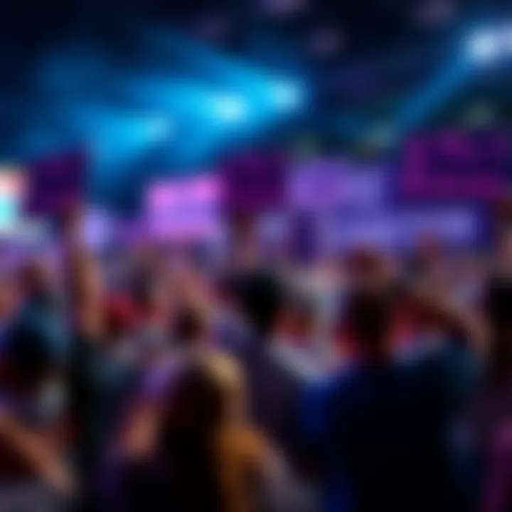 Fans celebrating TC Carson's return with signs and cheers at an event