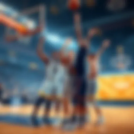 TCM players celebrate a big win against G-Titan on the court, showing teamwork and energy during the game.