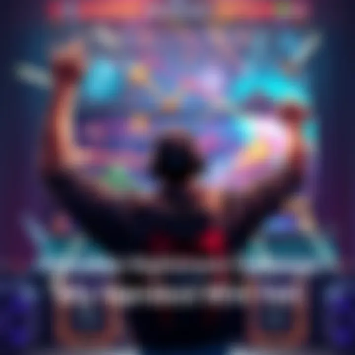 A gamer celebrating victory after defeating TDA on Ultra Nightmare, showing a gameplay screen with intense action and graphics.