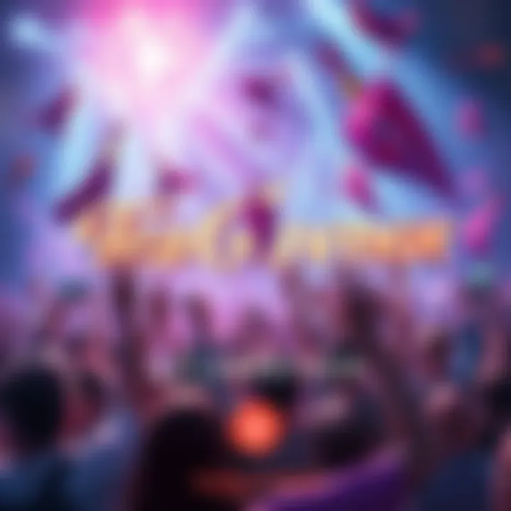 TeaGuvnor Patch Launch Celebration A vibrant scene of people celebrating the launch of the TeaGuvnor patch, with colorful graphics and excitement in the air.