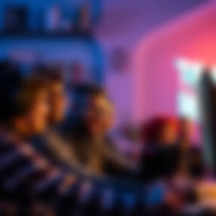 TeaGuvnor animatedly engaging with viewers during a live streaming session, creating a fun atmosphere.