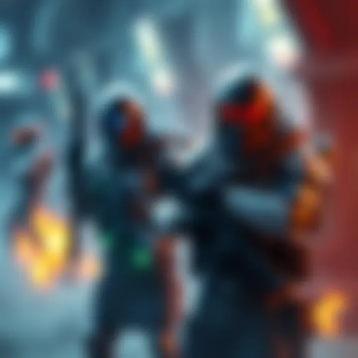 Team conflict in ARC Raiders A scene showing a player hesitating to engage in PvP while teammates prepare for battle in ARC Raiders