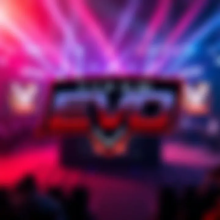Team Evo's logo in front of a backdrop representing the North America Last Chance Qualifier, highlighting their absence from the event.