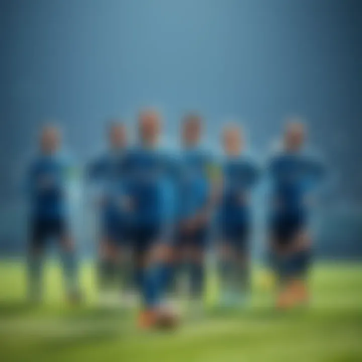 Veteran players of Team Iceland training, showing concerns and resistance to change