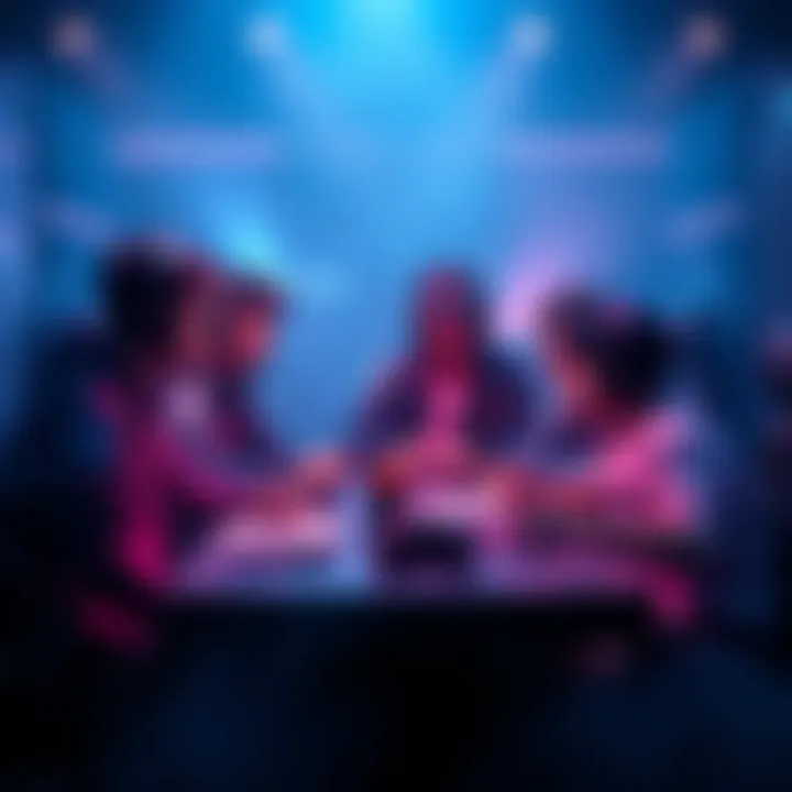 Team Liquid players gather around a table, discussing local superstitions and traditions before an important gaming match.