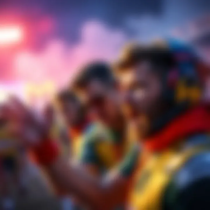 Team Run Frustration A frustrated player gestures during a team run, highlighting the issue of teammates using free kits that impact performance.